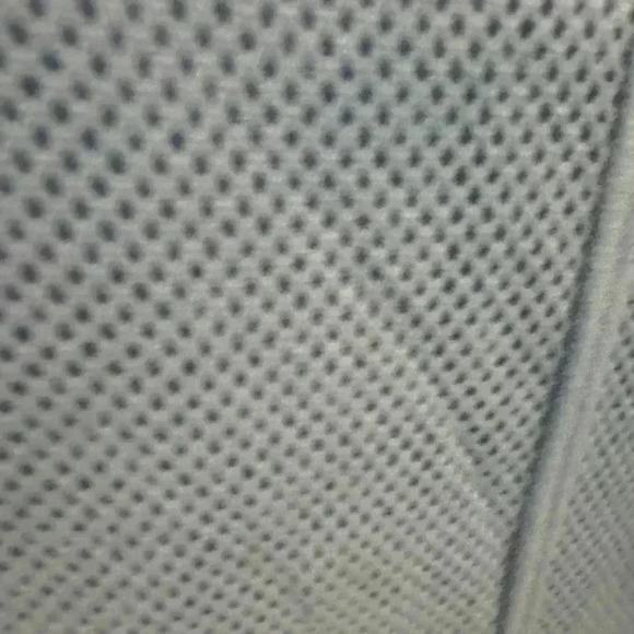 Dana Buchman periwinkle blue open weave knit top with bottom knot tie sz XL - Picture 4 of 10